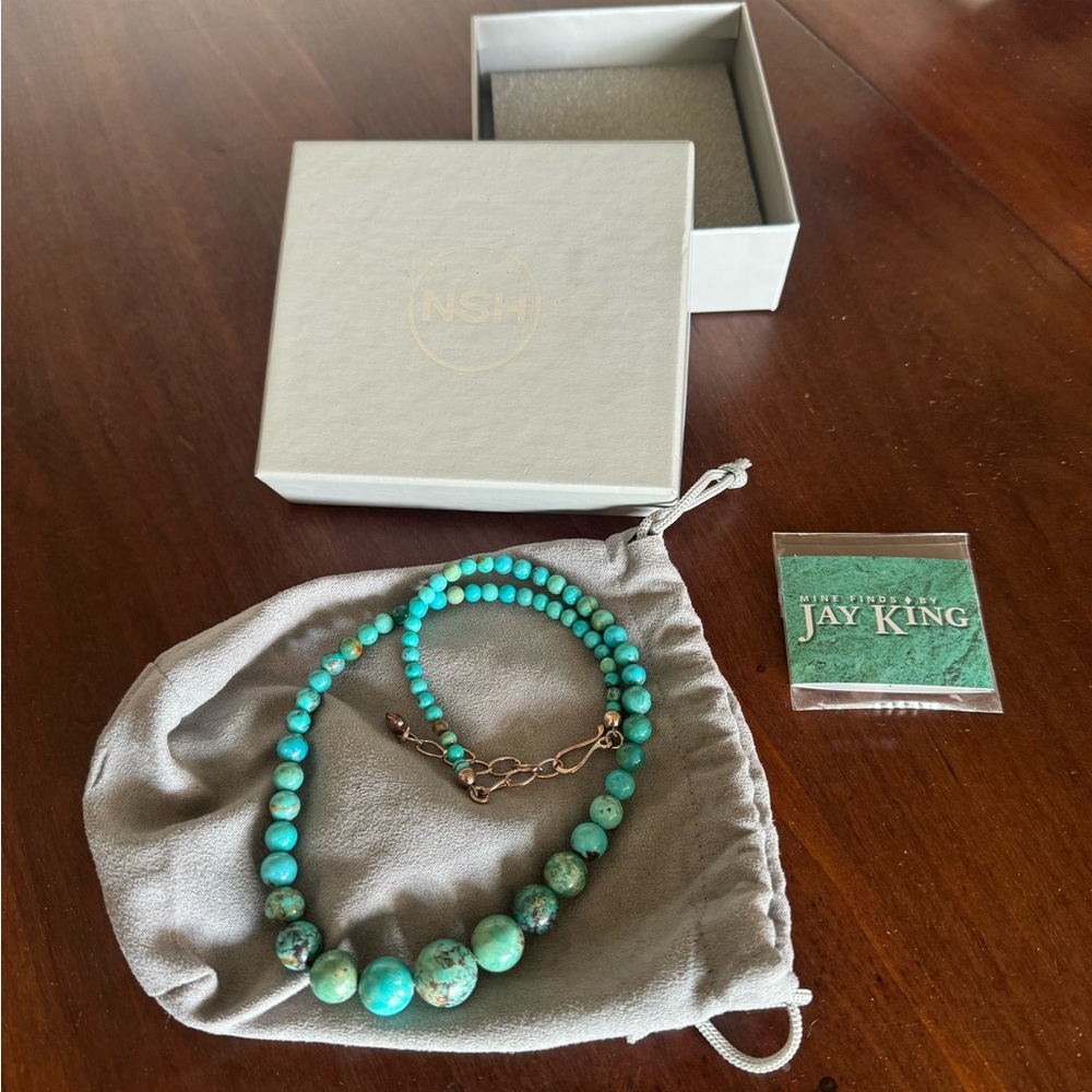 Jay King Turquoise Necklace, NIB